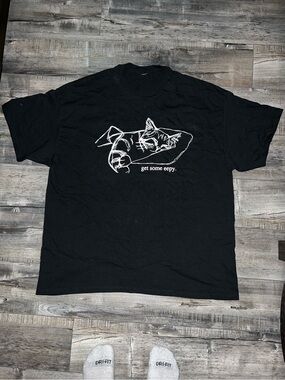 Black get some sleep eepy tee